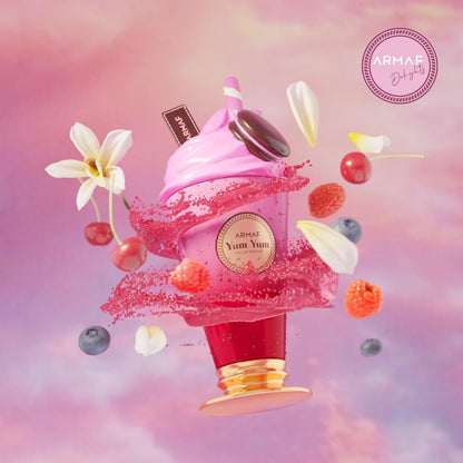 Armaf Delights Yum Yum 3.4 oz Eau de Parfum Spray for Women - Vibrant Fruity Floral Fragrance Avelisse