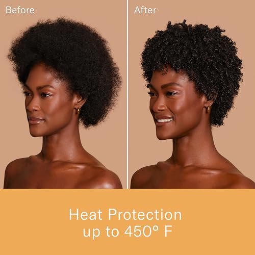 Rizos Curls Multivitamin Leave-In Heat Protection Spray – Strengthen, Repair & Shine for All Hair Types 1A-4C, Up to 450°F, Sulfate & Paraben Free (9 oz) - görsel 8