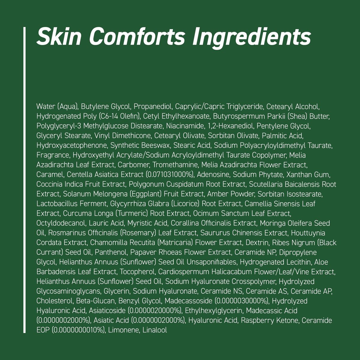 IVOSKIN Cica Redness Relief Treatment Cream – Soothing & Hydrating Green Correcting Moisturizer with Madecassoside, Helps Repair Skin Barrier for Sensitive Skin, Vegan Korean Skincare (1.76oz / 50g) - görsel 14