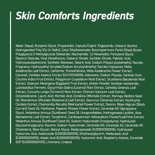 IVOSKIN Cica Redness Relief Treatment Cream – Soothing & Hydrating Green Correcting Moisturizer with Madecassoside, Helps Repair Skin Barrier for Sensitive Skin, Vegan Korean Skincare (1.76oz / 50g) - görsel 13