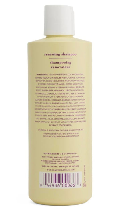 Crabtree & Evelyn Verbena & Lavender De Provence Renewing Shampoo 16.2 fl oz Avelisse