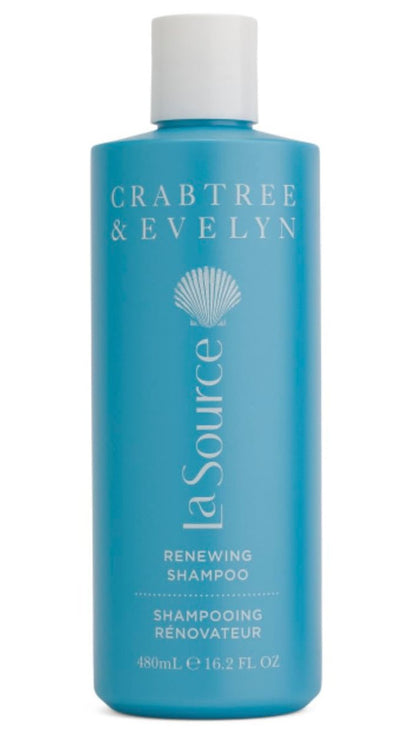 Crabtree & Evelyn La Source Renewing Shampoo – 16.2 fl oz – Revitalizing & Nourishing Hair Care Avelisse