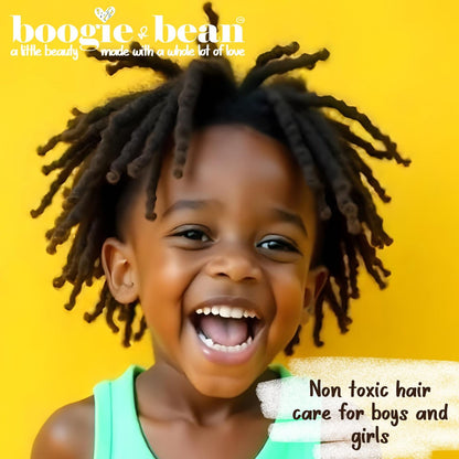 Boogie and Bean Good Hair Oil for Babies and Kids – Natural Baby Hair Products, Moisturizer for Black Babies, Infants, and Toddlers, Hair Butter for Braids and Twists Avelisse