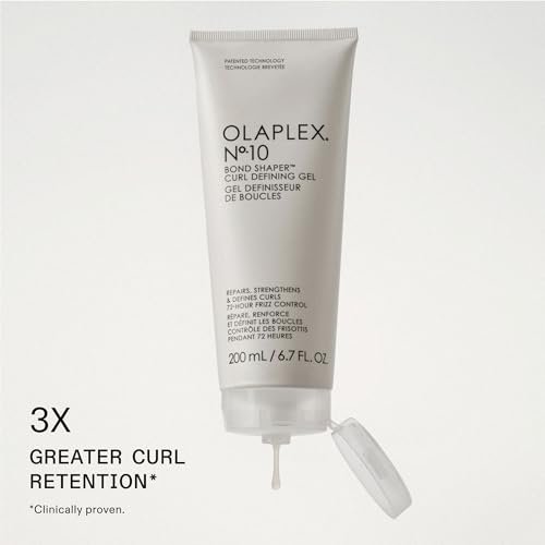 Olaplex Nº.10 Bond Shaper™ Curl Defining Gel - Frizz Smoothing, Hydrating, All Day Hold for Coily, Curly & Wavy Hair, 200 mL Avelisse