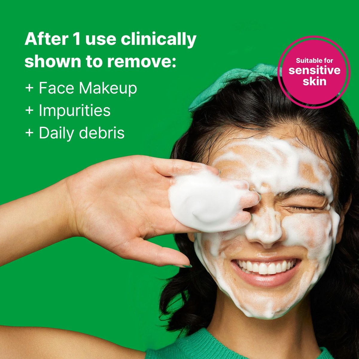 Dr.Jart+ Cicapair Gentle Foam Cleanser for Sensitive Skin with Centella Asiatica | Korean Face Wash, 5.07 Fl Oz - görsel 5