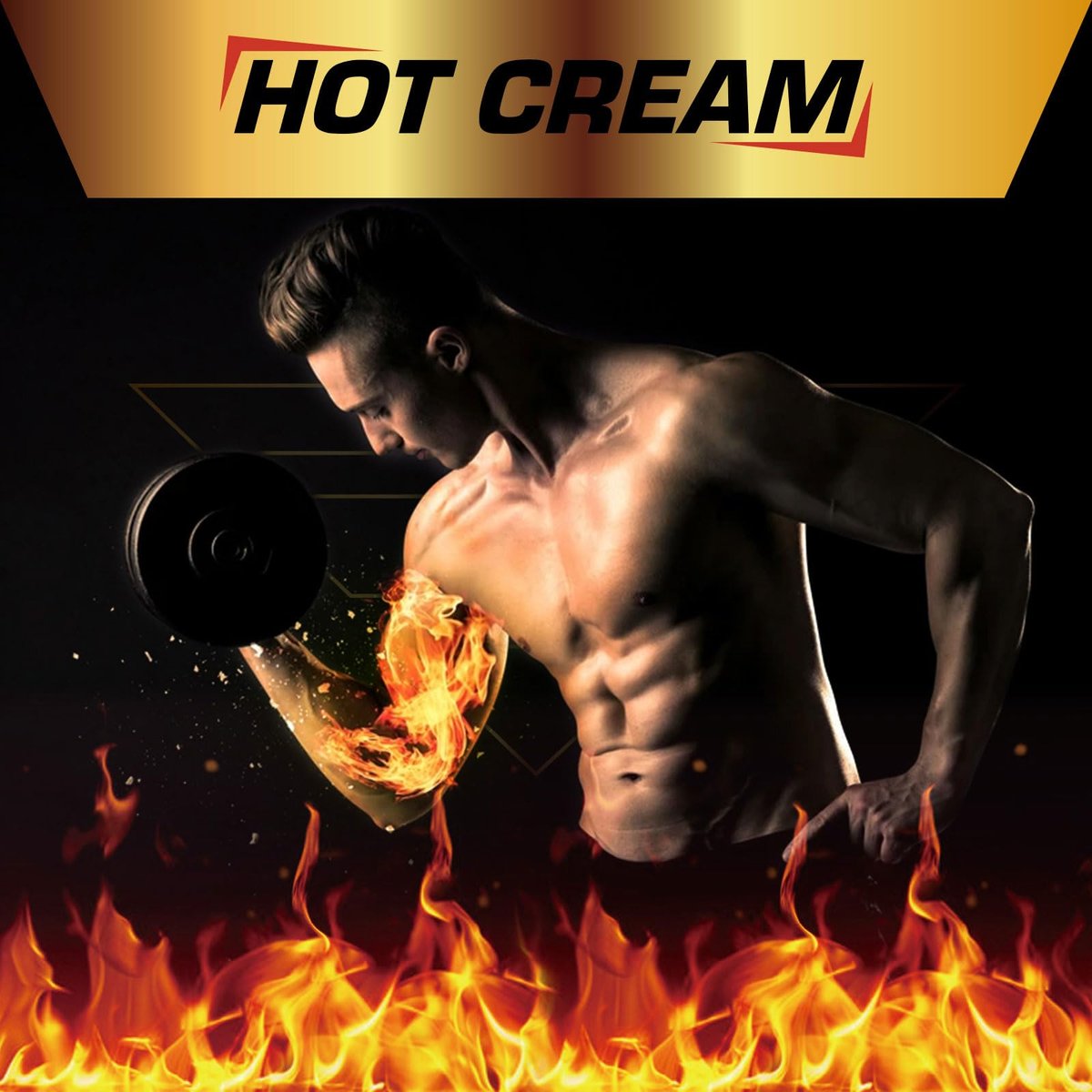 Hot Sweat Cream 2-Pack – Natural Weight Loss Cream for Belly, Thighs, Legs, Abdomen, Arms & Buttocks | Workout Enhancer for Women & Men Avelisse