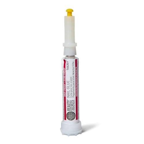 Beauty Secrets Drip & Clog Proof Nail Glue (3 Pack) – Clear Gel-Based Formula for Long-Lasting Nail Adhesion Avelisse