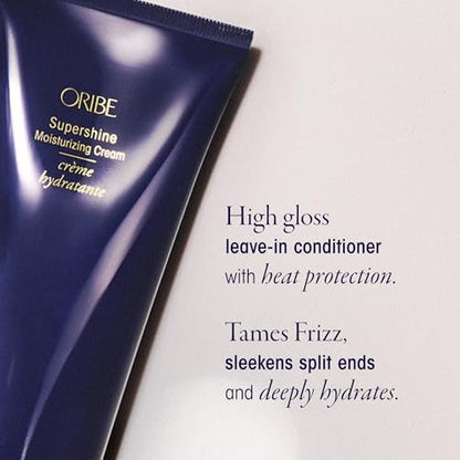 Oribe Supershine Discovery Hair Set - Travel Size Hydrating Shampoo, Conditioner & Moisturizing Cream for Softness, Shine & Frizz Control Avelisse