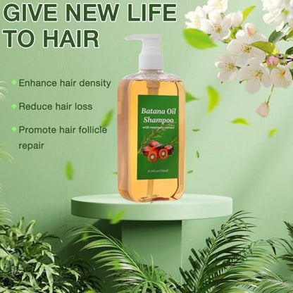 rooroopet Batana Shampoo with Rosemary Extract – Nourishing & Regenerating Hair Treatment for Men & Women, 10.14 Fl Oz Avelisse
