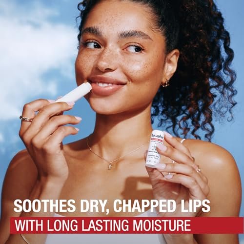 Aquaphor Naturally Inspired Lip Repair Stick with Aloe Vera and Natural Shea Butter, Hydrating Lip Balm, 0.17 oz Stick, Pack of 3 Avelisse