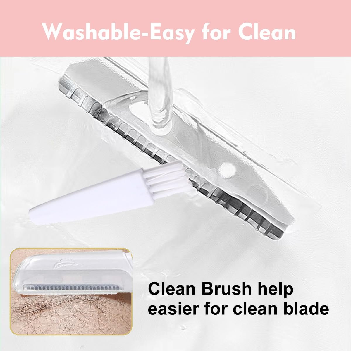 18 Pack Replacement Heads for Finishing Touch Flawless Dermaplane Glo – Sonic Facial Exfoliation Blades with Safety Micro-Guards Avelisse