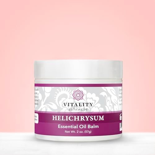 Vitality Extracts Morning Glow Essential Oil Balm - Daily Skin Hydration with Beeswax & Vitamin E for All Skin Types, 2 oz Avelisse