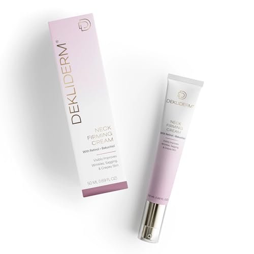 DEKLIDERM Neck Firming Cream – Anti Aging Retinol Cream for Neck Wrinkles and Sagging – Restore Firmness with Retinol & Moisturizers Avelisse