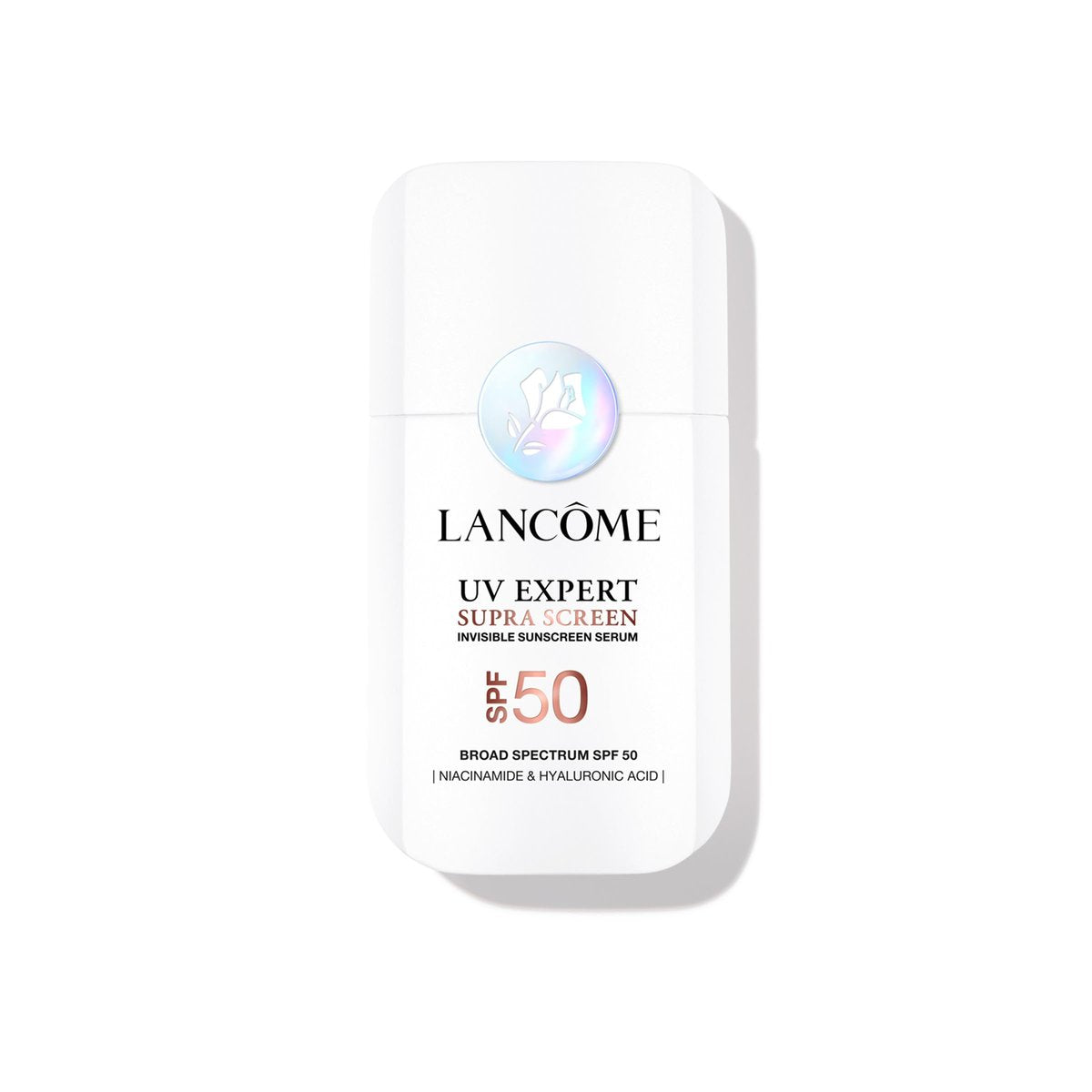 Lancôme Supra Screen Invisible Serum Sunscreen SPF 50+ - Anti-Aging Correction & Protection - All Skin Types - 48 HR Hydration, Radiant Finish Avelisse