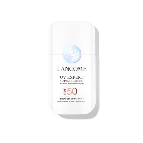 Lancôme Supra Screen Invisible Serum Sunscreen SPF 50+ - Anti-Aging Correction & Protection - All Skin Types - 48 HR Hydration, Radiant Finish Avelisse