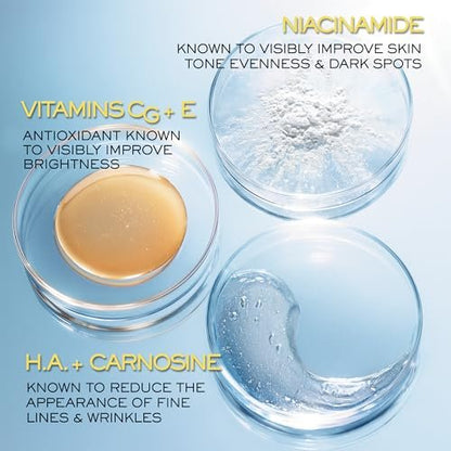 Lancôme Supra Screen Invisible Serum Sunscreen SPF 50+ - Anti-Aging Correction & Protection - All Skin Types - 48 HR Hydration, Radiant Finish Avelisse