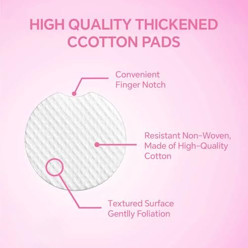 SAISZE Glycolic Acid Pads for Face – Exfoliating Toner Pads with 2% Salicylic Acid, 50 Count, Improves Pores, Smooths Skin - görsel 12