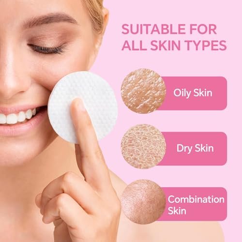 SAISZE Glycolic Acid Pads for Face – Exfoliating Toner Pads with 2% Salicylic Acid, 50 Count, Improves Pores, Smooths Skin - görsel 6