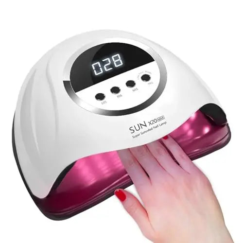 BEENLE 320W UV LED Nail Lamp – Professional Nail Dryer with 72 Beads, 4 Timers, Auto Sensor & LCD Display Avelisse