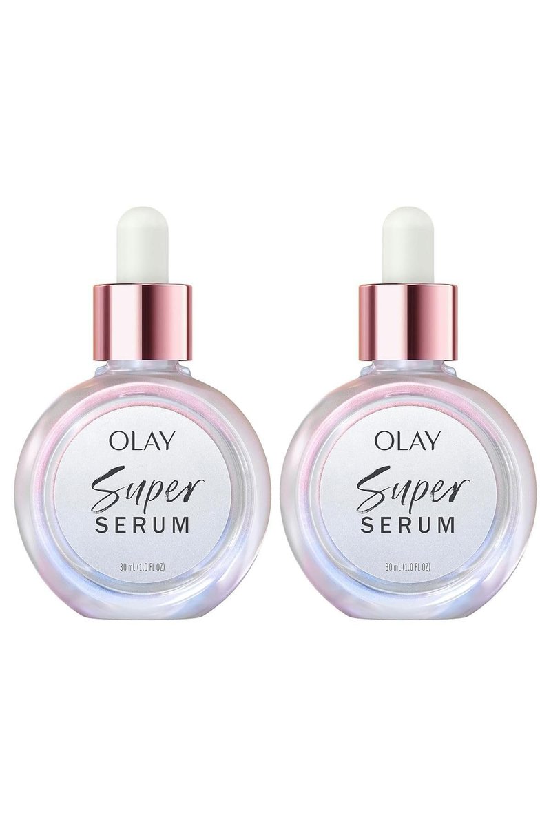 Olay Super Serum Twin Pack - 2 x 1 fl. oz. Anti-Aging Face Serum for Radiant Skin Avelisse