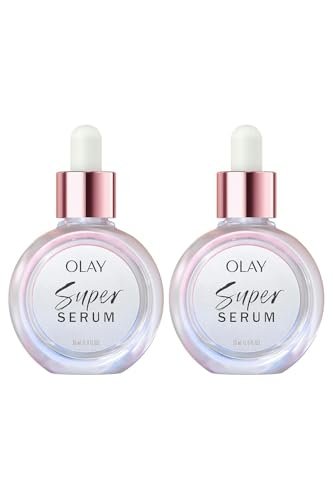 Olay Super Serum Twin Pack - 2 x 1 fl. oz. Anti-Aging Face Serum for Radiant Skin Avelisse