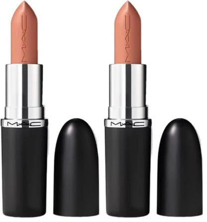 MAC Cosmetics M.A.Cximal Sleek Satin Lipstick - 833 Creme D'Nude (Pale Peachy Beige) - 0.12 oz / 3.5 g