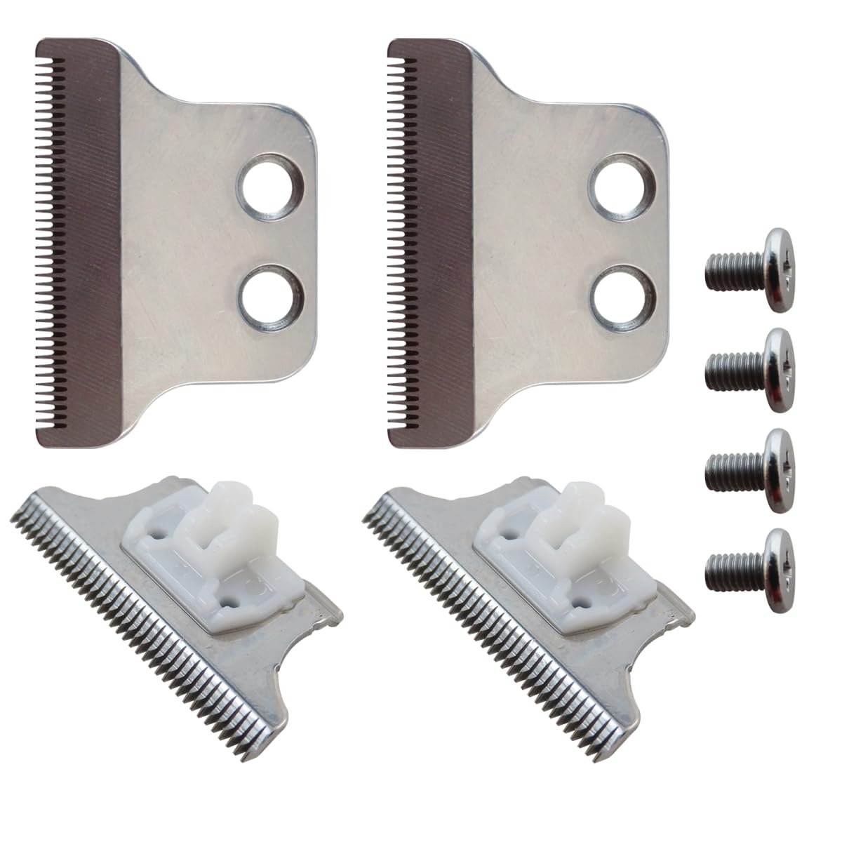 WELURE 2x Trimmer Blades Replacement Compatible for Wahl 5 Star Series T-Wide Detailer (8081) & Cordless Detailer LI (8171) - T Blade Replacement - görsel 11