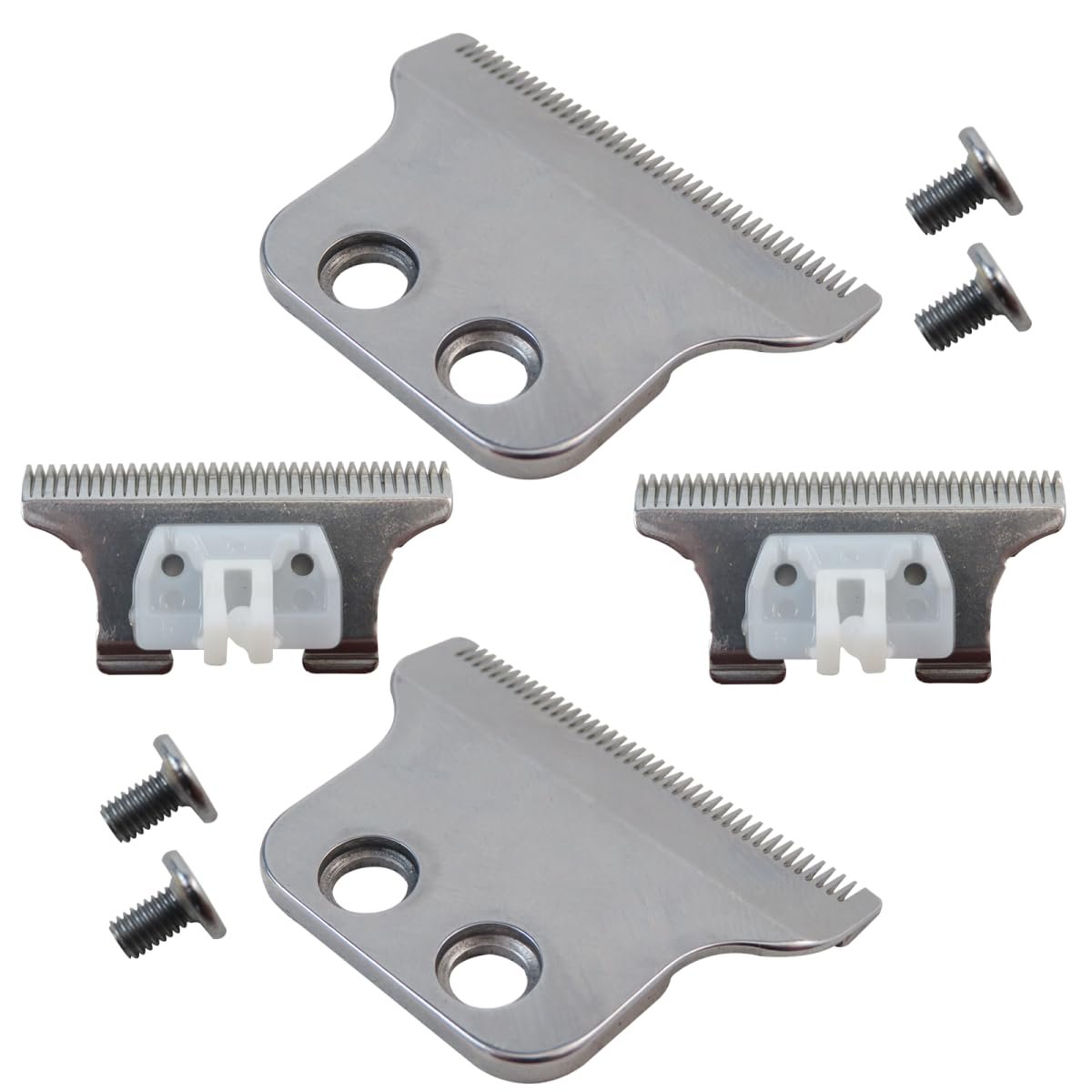 WELURE 2x Trimmer Blades Replacement Compatible for Wahl 5 Star Series T-Wide Detailer (8081) & Cordless Detailer LI (8171) - T Blade Replacement - görsel 15