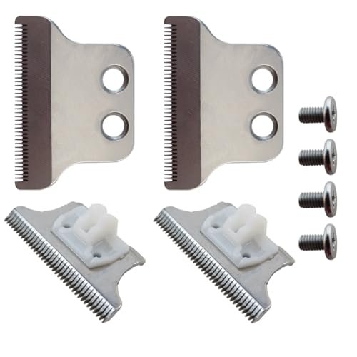 WELURE 2x Trimmer Blades Replacement Compatible for Wahl 5 Star Series T-Wide Detailer (8081) & Cordless Detailer LI (8171) - T Blade Replacement - görsel 12