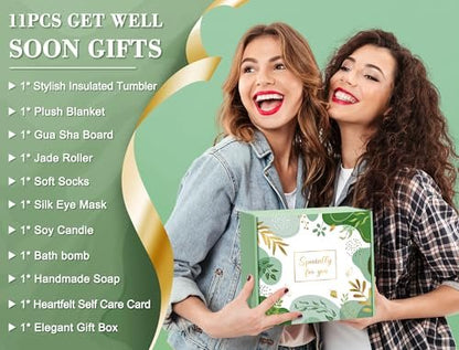 Self Care Gifts for Women – Get Well Soon Gift Basket Spa Kit for Relaxation Avelisse