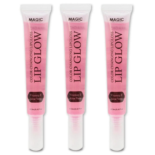 Color Changing Lip Glow Gloss - 3 Pack Bundle | The Make-Up Artist Project Avelisse