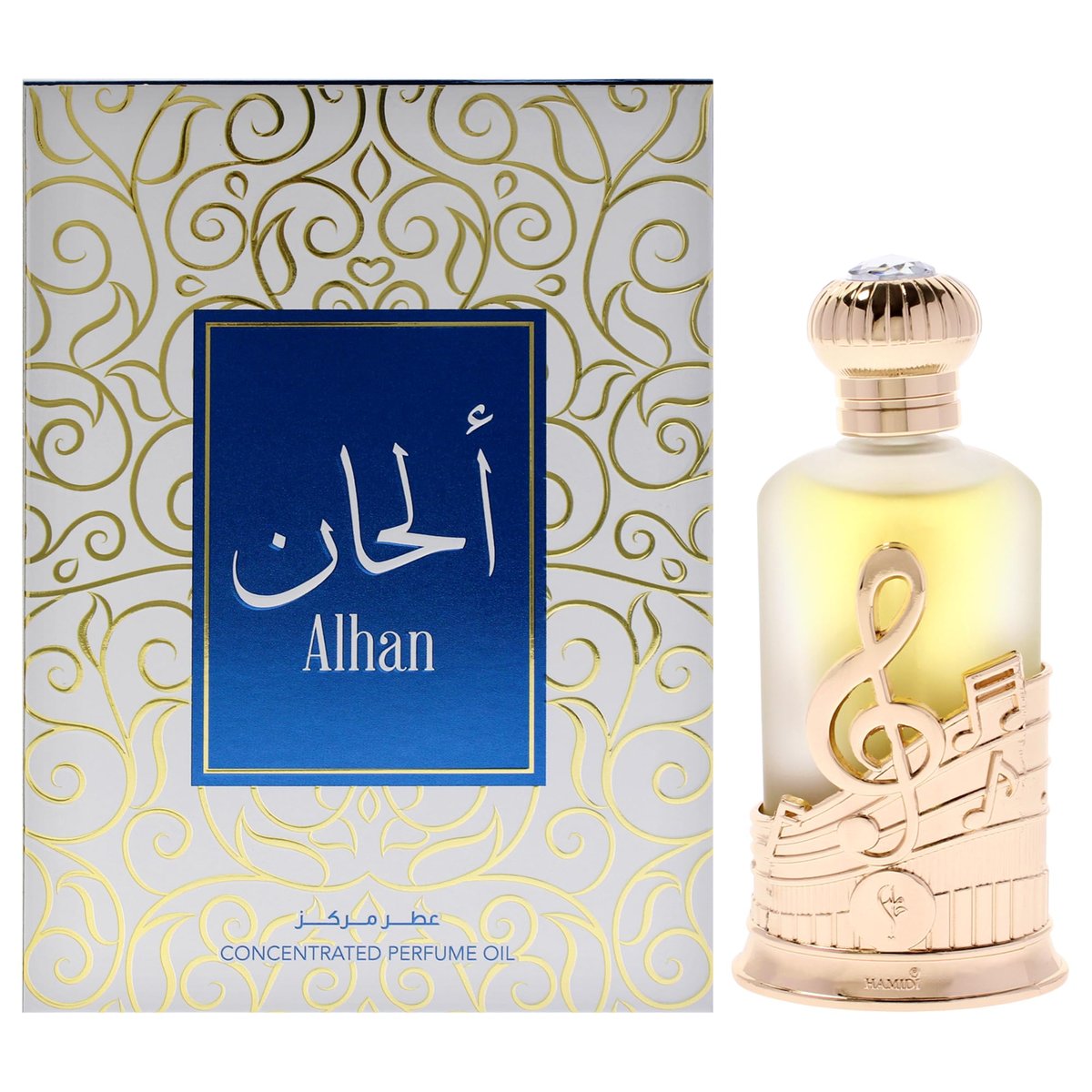 Alhan by Hamidi Unisex Perfume Oil - 0.67 oz | Long-Lasting Fragrance Oil - görsel 1