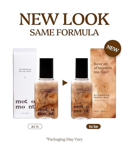 Motomont Milk Tea Dewy Skin Mist | Ultra Hydrating Facial Mist & 2X Moisturizing Makeup Setting Spray | Korean Skincare 3.38 fl oz Avelisse
