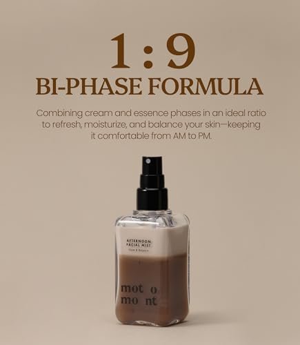 Motomont Milk Tea Dewy Skin Mist | Ultra Hydrating Facial Mist & 2X Moisturizing Makeup Setting Spray | Korean Skincare 3.38 fl oz Avelisse