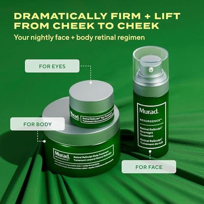 Murad Retinal ReSculpt Body Treatment – Encapsulated Retinal, Shea & Avocado Extract Body Cream to Firm, Lift, and Smooth Crepey Sagging Skin, Targeting Cellulite and Stretch Marks Nightly – 5.0 Fl Oz Avelisse