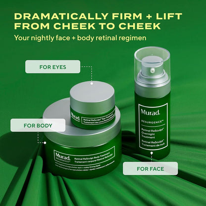 Murad Retinal ReSculpt Body Treatment – Encapsulated Retinal, Shea & Avocado Extract Body Cream to Firm, Lift, and Smooth Crepey Sagging Skin, Targeting Cellulite and Stretch Marks Nightly – 5.0 Fl Oz Avelisse