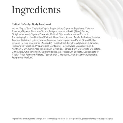 Murad Retinal ReSculpt Body Treatment – Encapsulated Retinal, Shea & Avocado Extract Body Cream to Firm, Lift, and Smooth Crepey Sagging Skin, Targeting Cellulite and Stretch Marks Nightly – 5.0 Fl Oz Avelisse