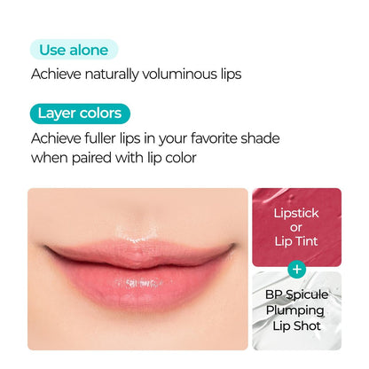 Dr.Melaxin BP Spicule Plumping Lip Shot Maxi – Microneedle Lip Plumper for Fuller Lips & Smooth Texture, Hyaluronic Acid & Peptides Avelisse