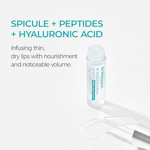 Dr.Melaxin BP Spicule Plumping Lip Shot Maxi – Microneedle Lip Plumper for Fuller Lips & Smooth Texture, Hyaluronic Acid & Peptides Avelisse