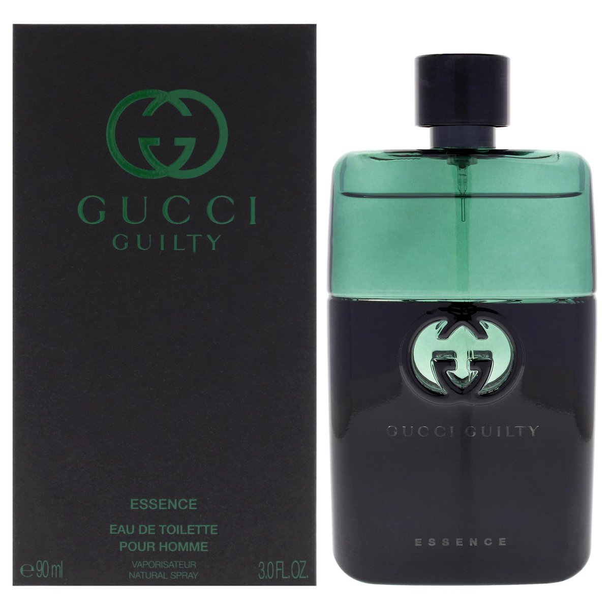 Gucci Guilty Essence for Men - 3 oz EDT Spray | Intense Woody Fragrance Avelisse
