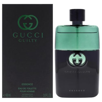 Gucci Guilty Essence for Men - 3 oz EDT Spray | Intense Woody Fragrance Avelisse