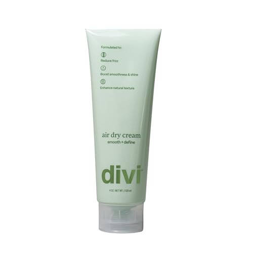 Divi Air Dry Styling Cream for Curly, Wavy & Frizzy Hair - 4 Oz Avelisse