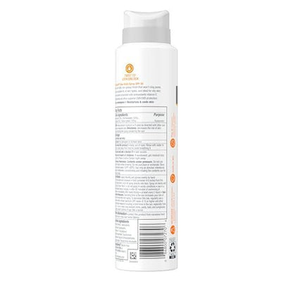 Neutrogena Clear Body SPF 50 Sunscreen Spray – Broad Spectrum UVA/UVB Protection, Water-Resistant, Non-Comedogenic, Lightweight Body Sunscreen with Vitamin E & Niacinamide, 5 oz Avelisse