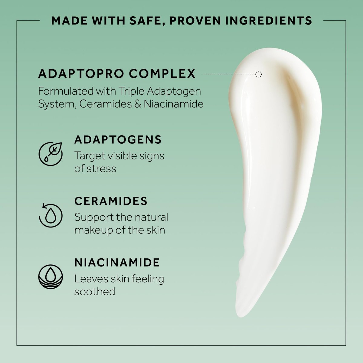 No7 Derm Solutions 100hr Hydrating Face Moisturizer – Ceramides, Niacinamide & Adaptogens for Sensitive & Dry Skin, 3 Fl Oz Avelisse