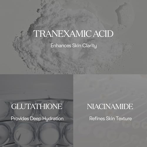 VT COSMETICS TX Toning Essence 1000 Shot - Tranexamic Acid Serum with Niacinamide & Glutathione for Radiant Glass Skin, Dark Spots, Sun Spots, Age Spots, Acne Scars - Korean Skin Care (1.01 fl. oz.) Avelisse