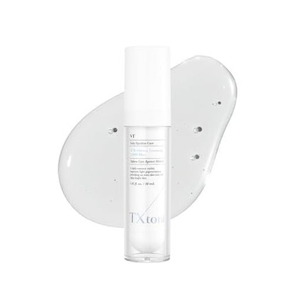 VT COSMETICS TX Toning Essence 1000 Shot - Tranexamic Acid Serum with Niacinamide & Glutathione for Radiant Glass Skin, Dark Spots, Sun Spots, Age Spots, Acne Scars - Korean Skin Care (1.01 fl. oz.) Avelisse