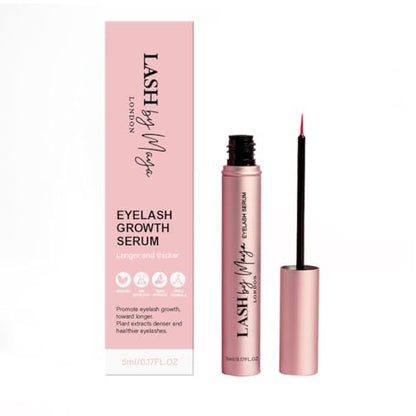 LASH by Maya LONDON Lash Growth Serum – Thicker, Fuller Natural Lashes, Cruelty Free, Made in USA (5ml) Avelisse