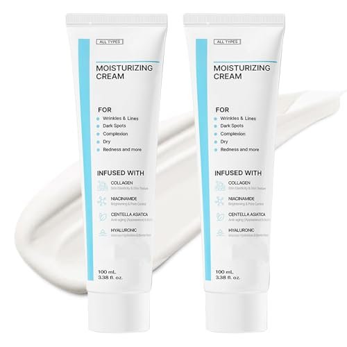Haigou Youthful Moisturizing Cream with Centella Asiatica – Barrier Protection & Hydration for All Skin Types (2-Pack) - görsel 1