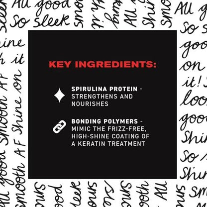 IGK GOOD BEHAVIOR Spirulina Protein Smoothing Spray - Keratin-Like Frizz Control & Heat Protectant - Vegan & Cruelty Free - 5.6 oz (Pack of 2) Avelisse
