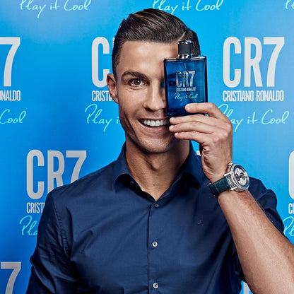 Play It Cool by Cristiano Ronaldo for Men - 3 Pc Gift Set: 3.4oz Eau de Toilette Spray, 5.1oz Shower Gel, 4.1oz Body Spray Avelisse